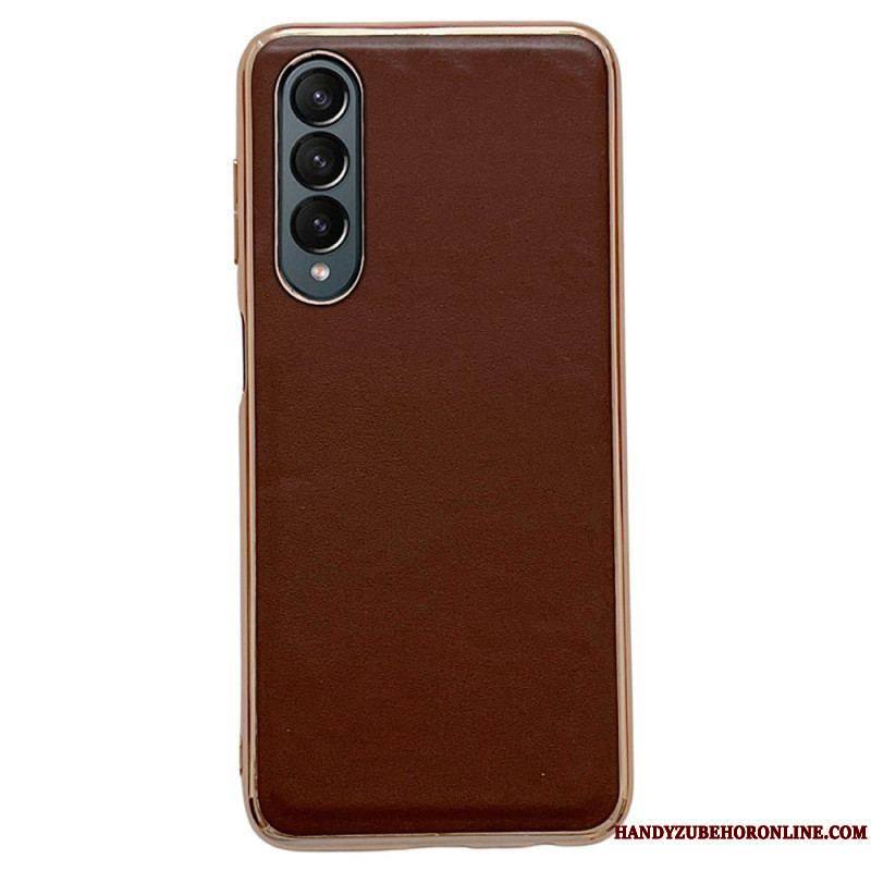 Coque Samsung Galaxy Z Fold 4 Simili Cuir Premium Uni