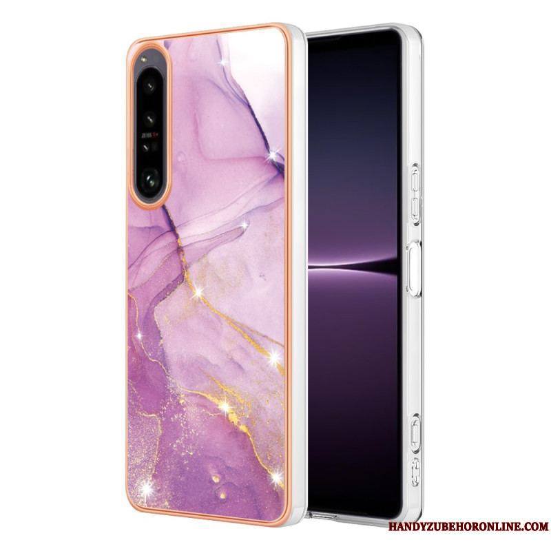 Coque Sony Xperia 1 IV Marbre Coloré