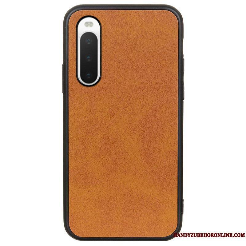 Coque Sony Xperia 10 IV Simili Cuir Texturé