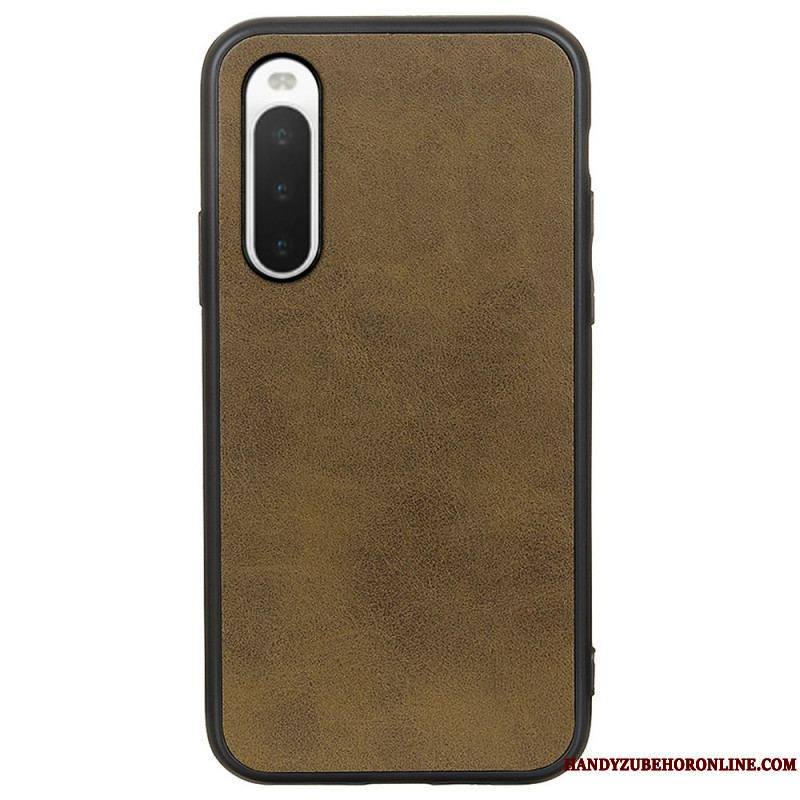 Coque Sony Xperia 10 IV Simili Cuir Texturé