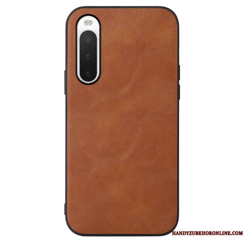 Coque Sony Xperia 10 IV Style Cuir Classy