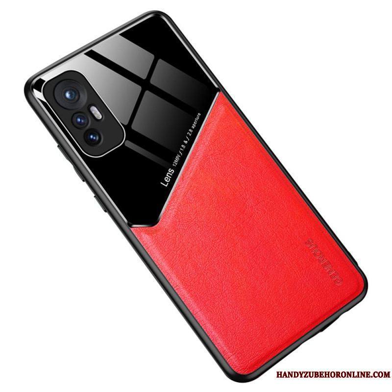 Coque  Xiaomi 12 / 12X  Effet Cuir Magnétique