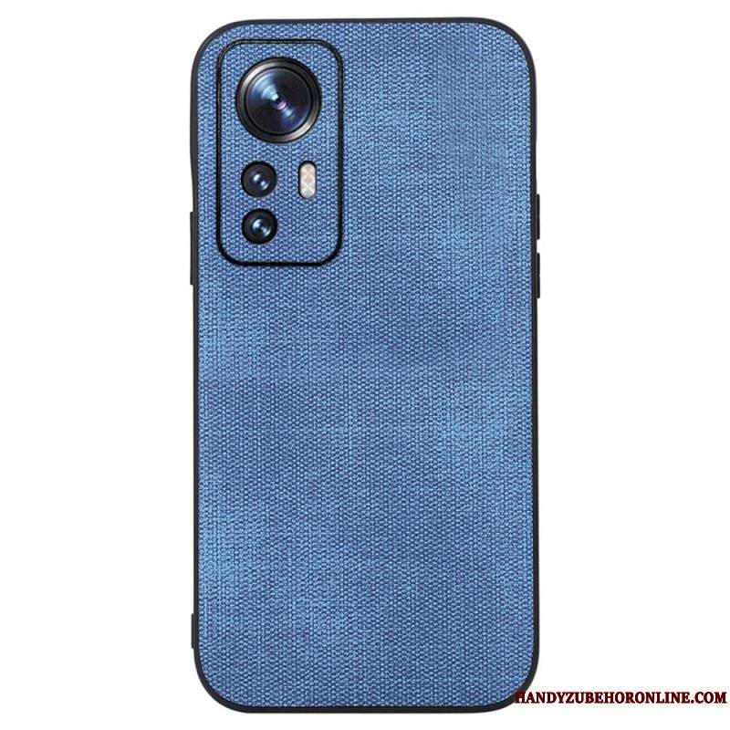 Coque Xiaomi 12 / 12X Style Tissé