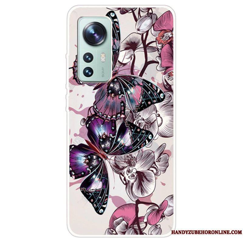 Coque  Xiaomi 12 / 12X  Variation Papillons