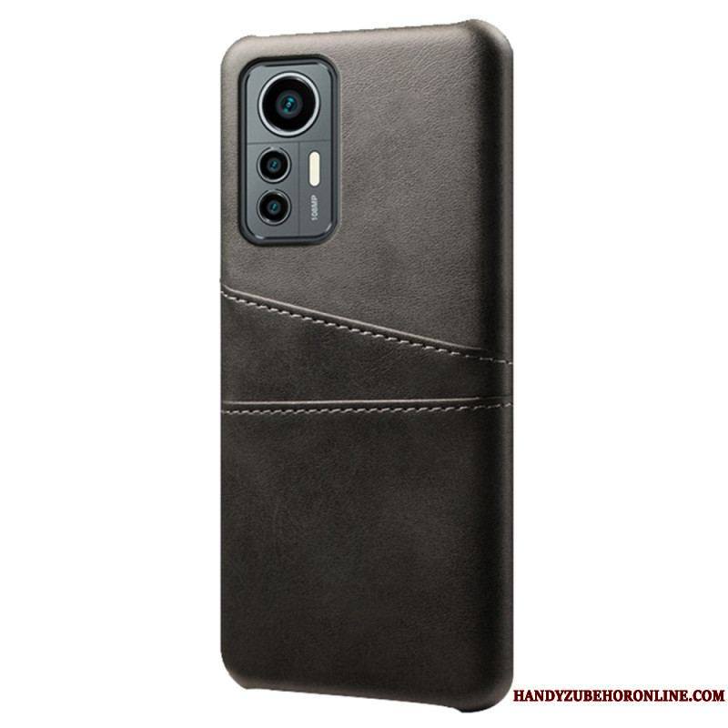 Coque Xiaomi 12 Lite Effet Cuir Porte-Cartes