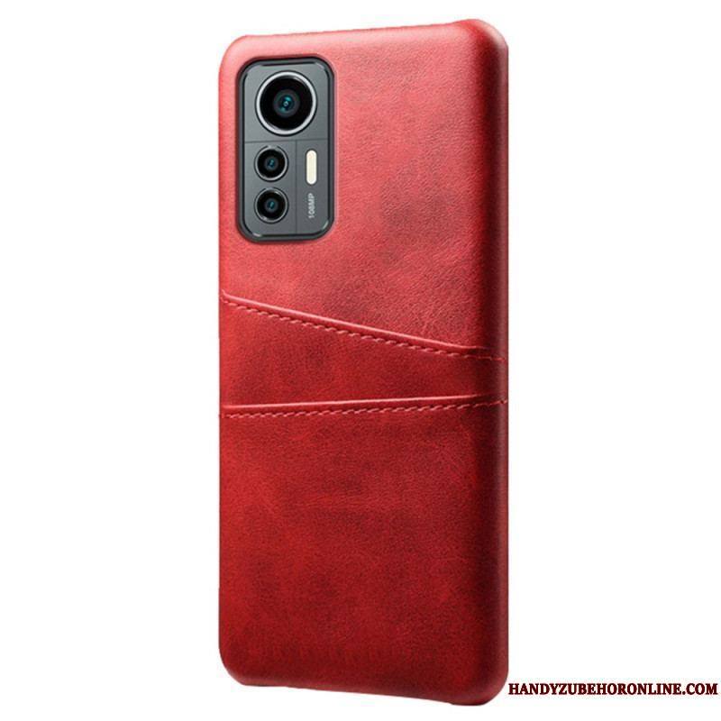 Coque Xiaomi 12 Lite Effet Cuir Porte-Cartes