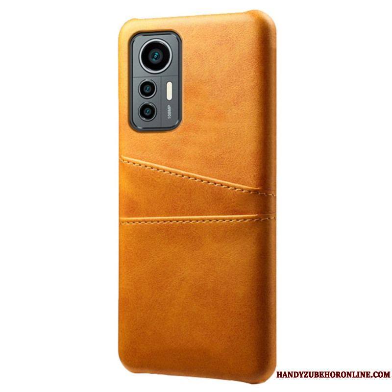 Coque Xiaomi 12 Lite Effet Cuir Porte-Cartes