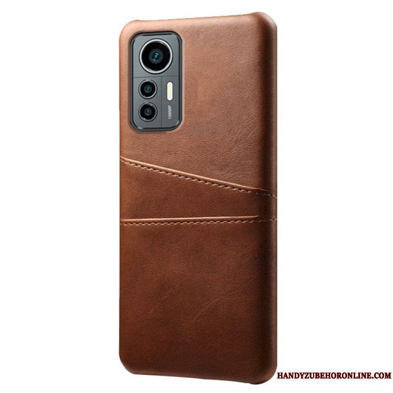 Coque Xiaomi 12 Lite Effet Cuir Porte-Cartes