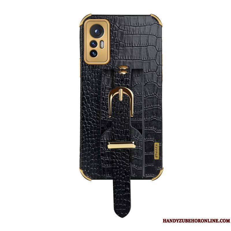 Coque Xiaomi 12 Pro Croco Bracelet