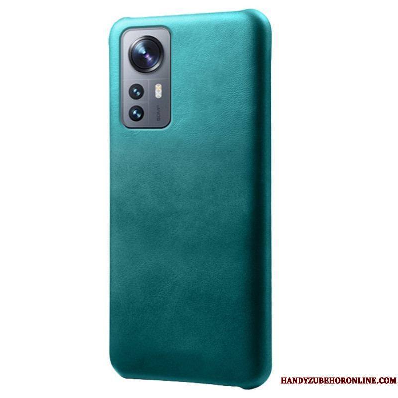 Coque Xiaomi 12 Pro Effet Cuir