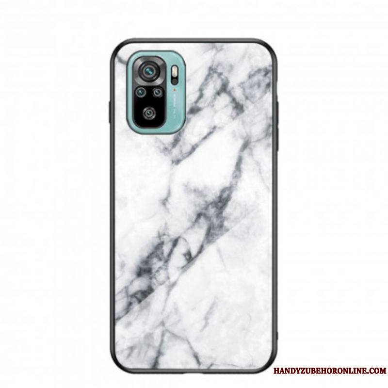 Coque Xiaomi Redmi Note 10/10S/Poco M5s Verre Trempé Marble Colors