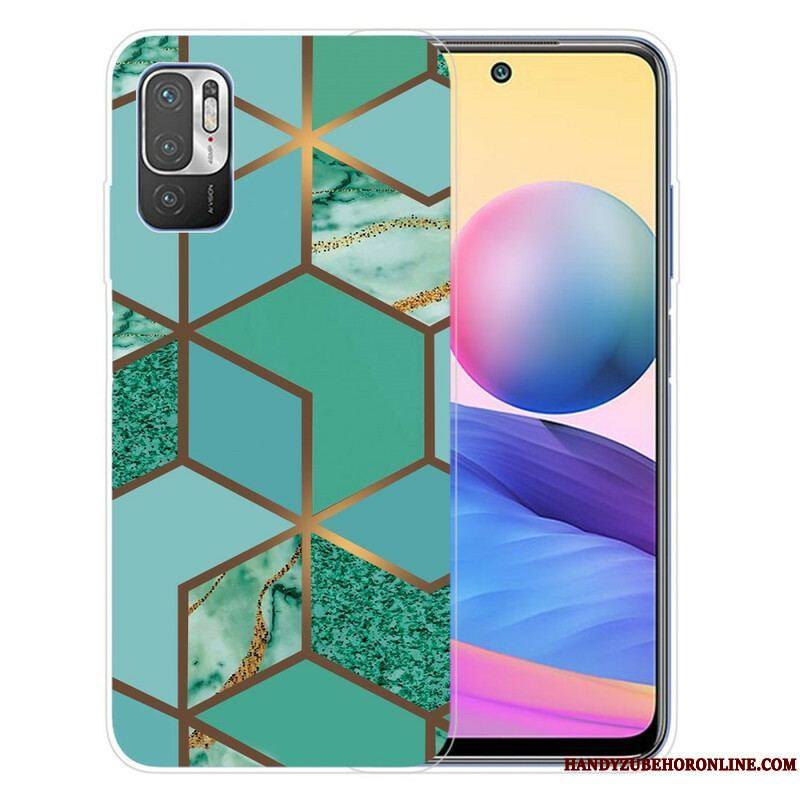 Coque Xiaomi Redmi Note 10 5G / Poco M3 Pro 5G Marbre Géométrique