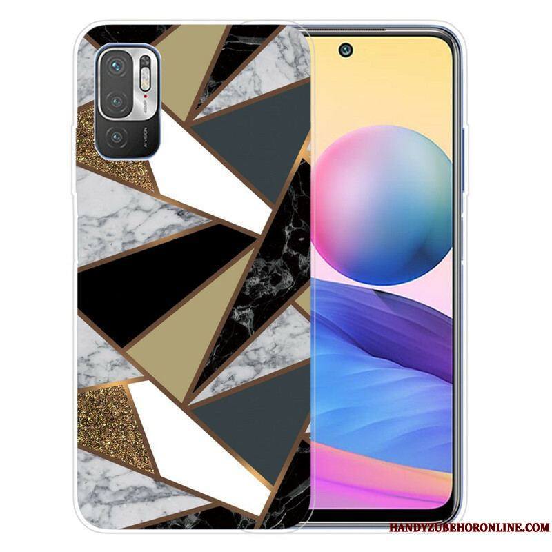 Coque Xiaomi Redmi Note 10 5G / Poco M3 Pro 5G Marbre Géométrique