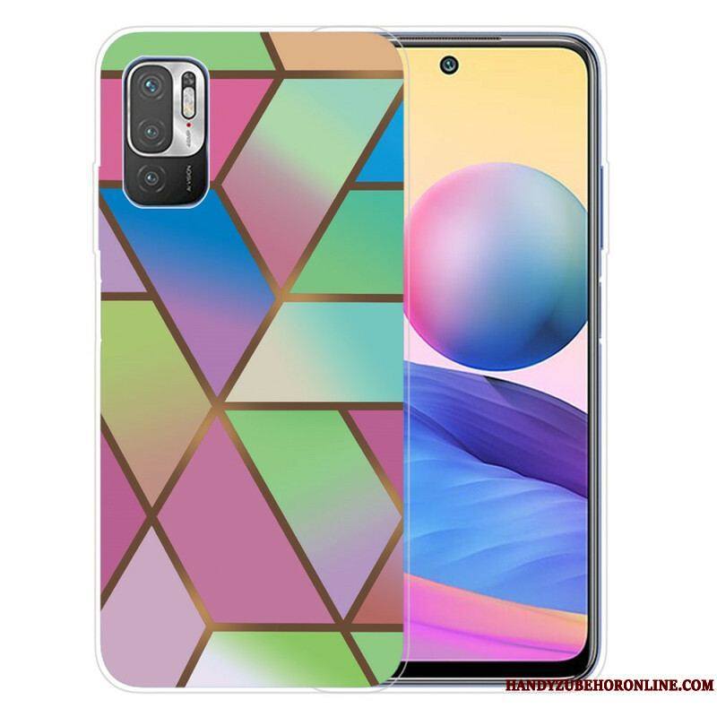 Coque Xiaomi Redmi Note 10 5G / Poco M3 Pro 5G Marbre Géométrique