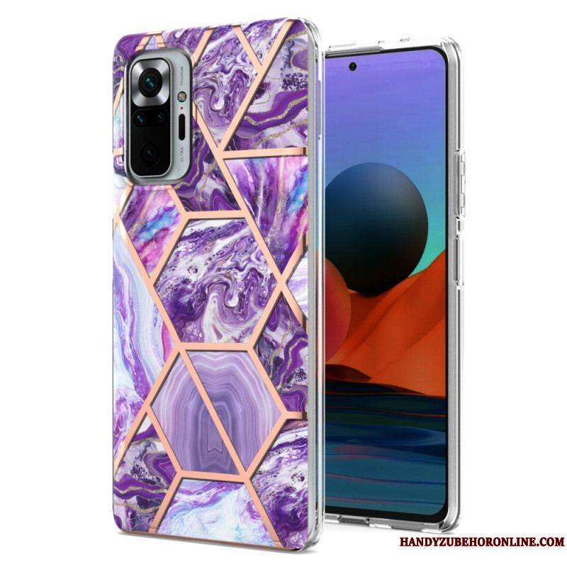 Coque Xiaomi Redmi Note 10 Pro Marbre Géométrie Intense