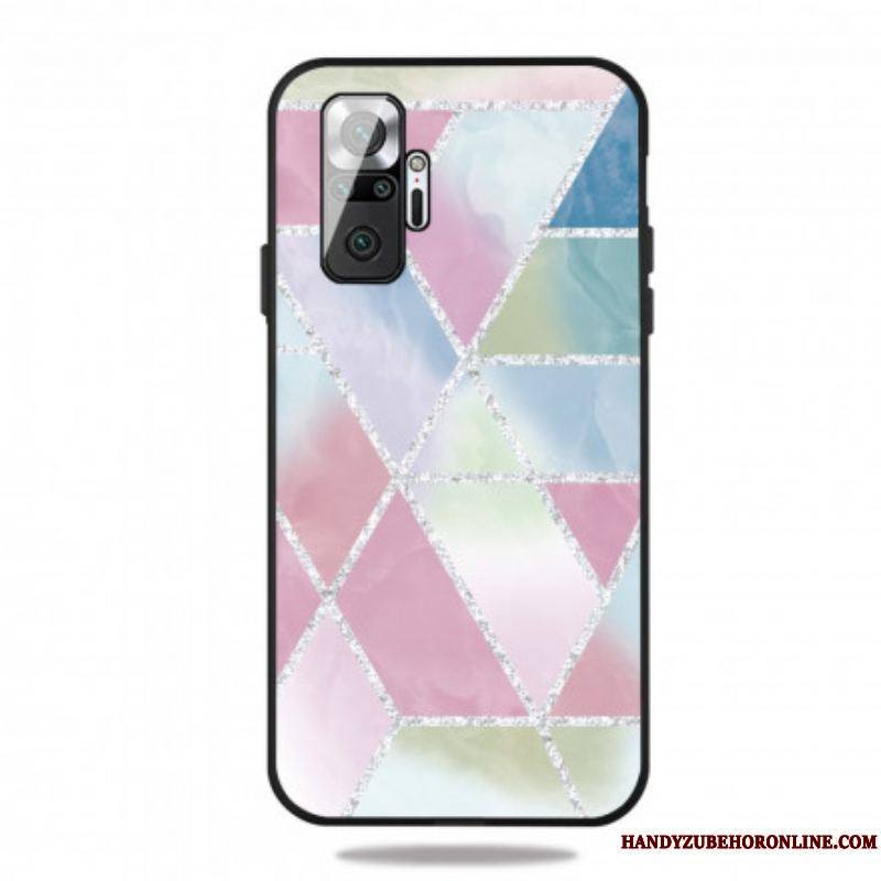 Coque Xiaomi Redmi Note 10 Pro Marbre Paillettes