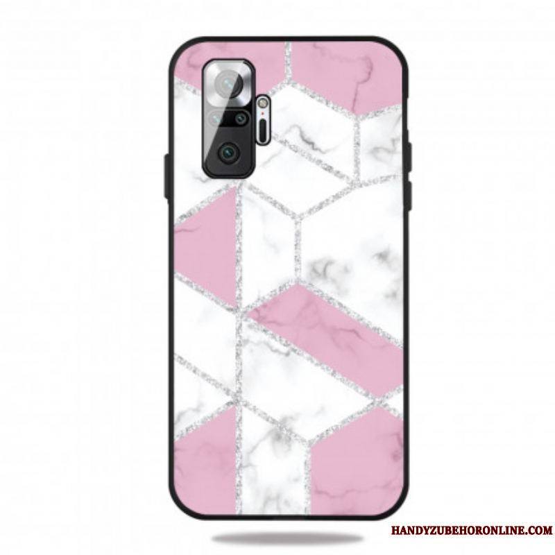 Coque Xiaomi Redmi Note 10 Pro Marbre Paillettes