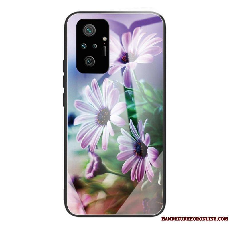 Coque Xiaomi Redmi Note 10 Pro Verre Trempé Fleurs Réalistes