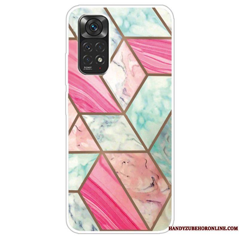 Coque Xiaomi Redmi Note 11 / 11s Marbre Géométrie