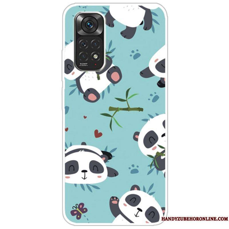 Coque Xiaomi Redmi Note 11 / 11s Tas de Pandas