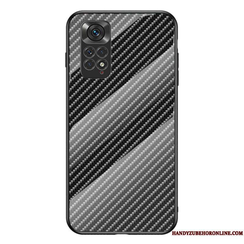 Coque Xiaomi Redmi Note 11 / 11s Verre Trempé Fibre Carbone