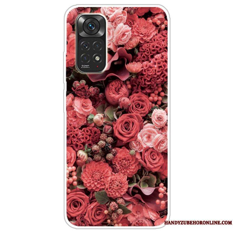 Coque Xiaomi Redmi Note 11 Pro /  Note 11 Pro 5G Fleurs Intenses