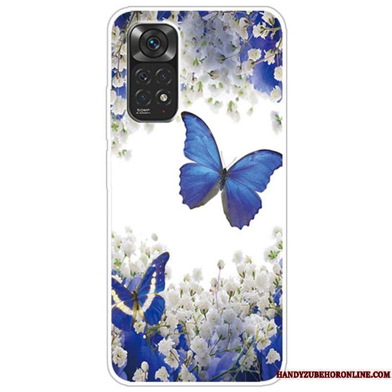 Coque Xiaomi Redmi Note 11 Pro / Note 11 Pro 5G Vol de Papillons