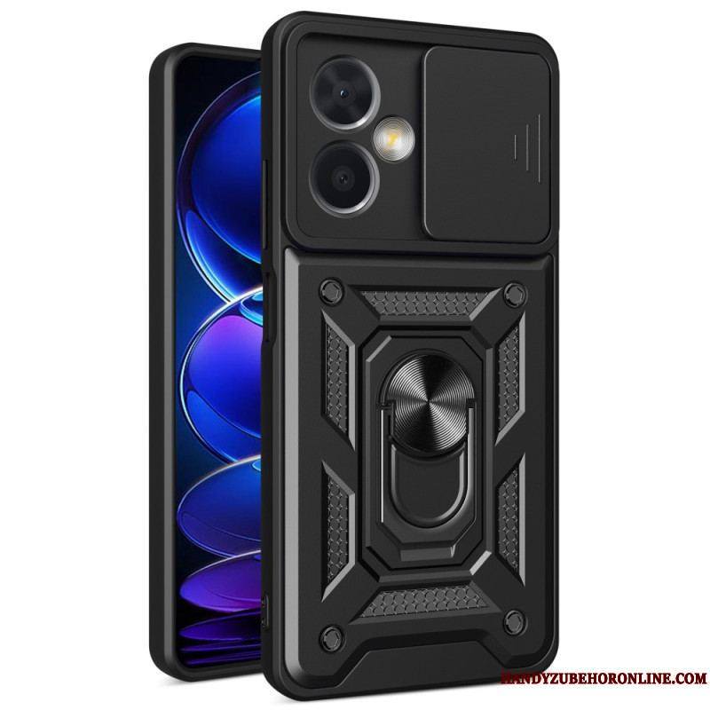 Coque Xiaomi Redmi Note 12/Poco X5 5G Protège Appareil Photo et Support