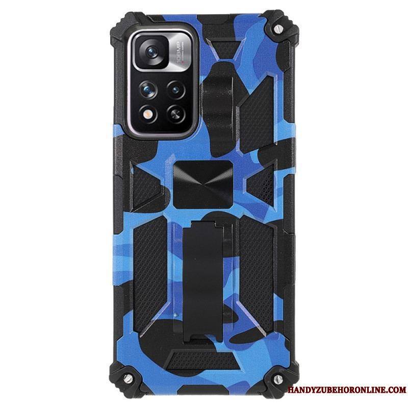 Coque Xioami Redmi Note 11 Pro Plus 5G Camouflage Support Amovible