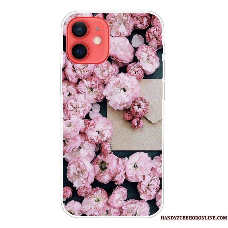 Coque iPhone 13 Mini Fleurs Intenses