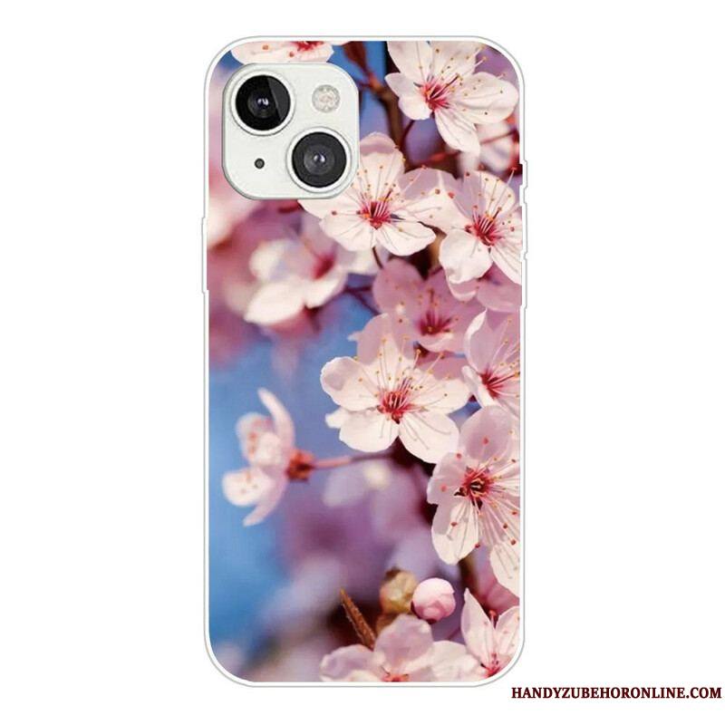 Coque iPhone 13 Mini Fleurs Réalistes