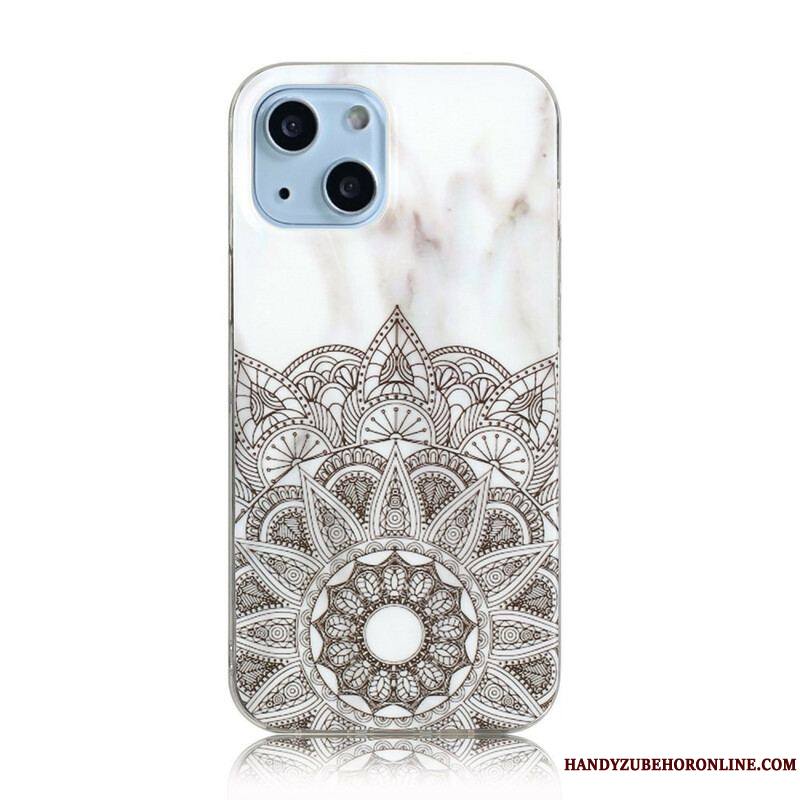 Coque iPhone 13 Mini Marbre Géométries