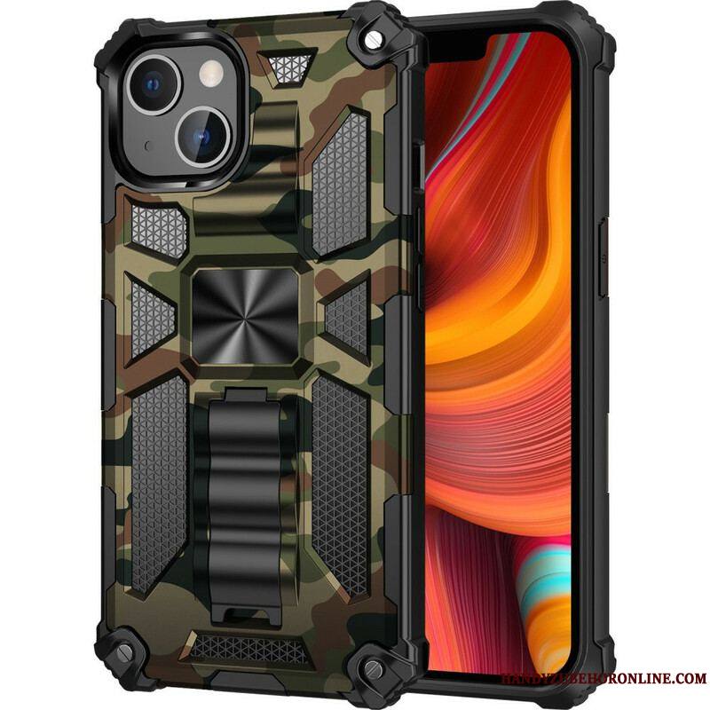 Coque iPhone 13 Pro Camouflage Support Amovible