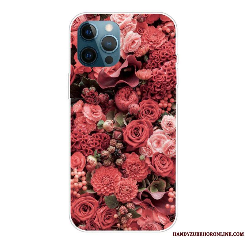 Coque iPhone 13 Pro Fleurs Intenses