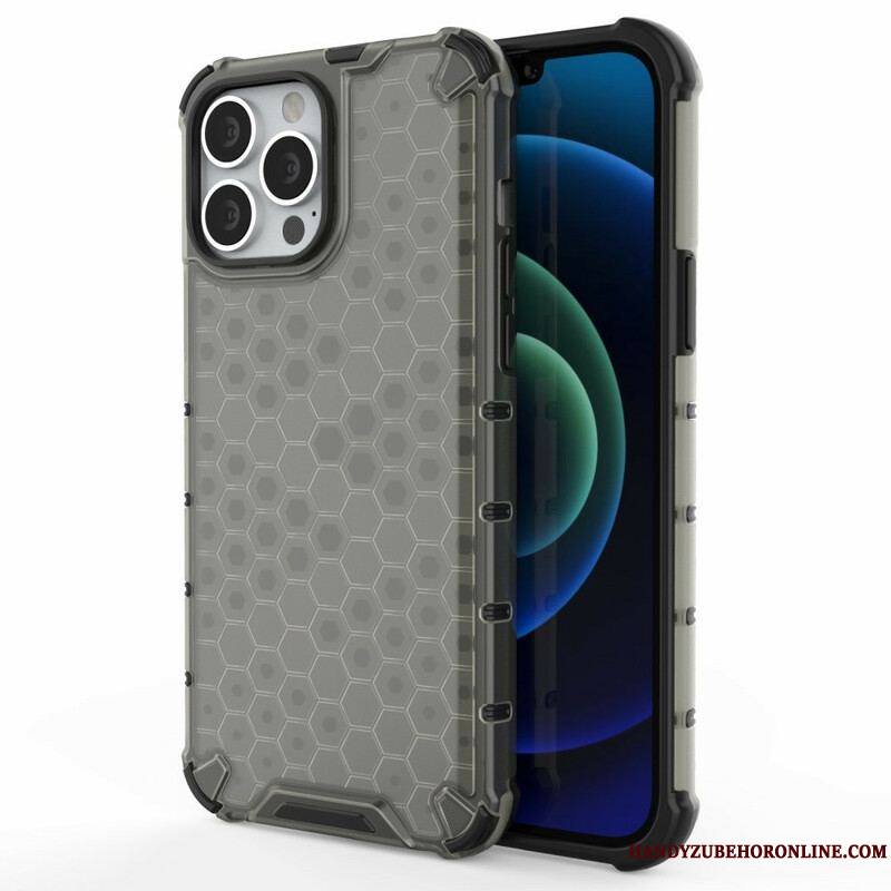 Coque iPhone 13 Pro Max Style Nid d'Abeille