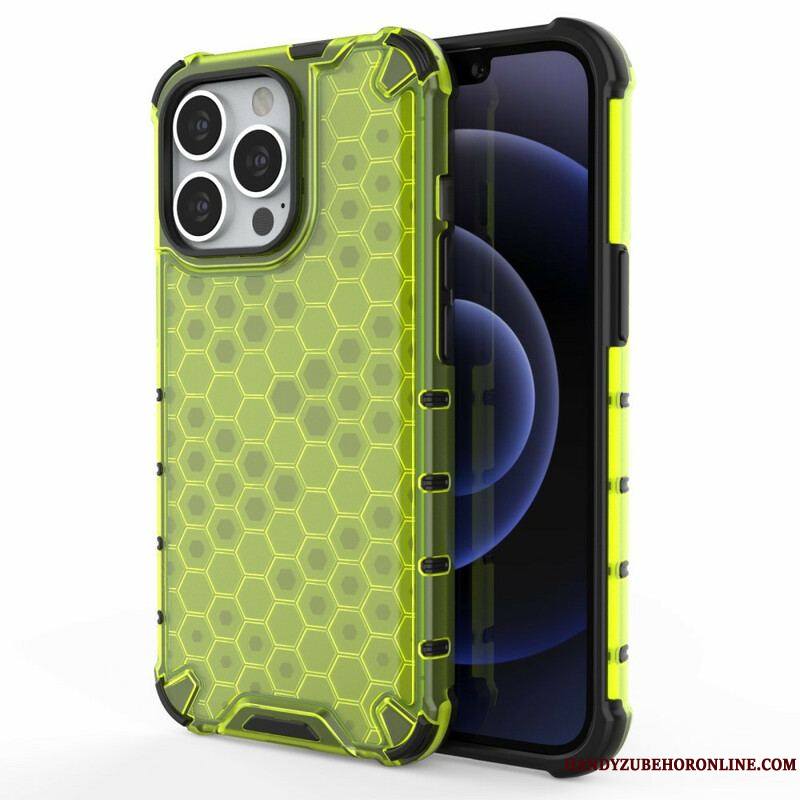 Coque iPhone 13 Pro Style Nid d'Abeille