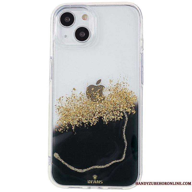 Coque iPhone 14 Paillettes Art