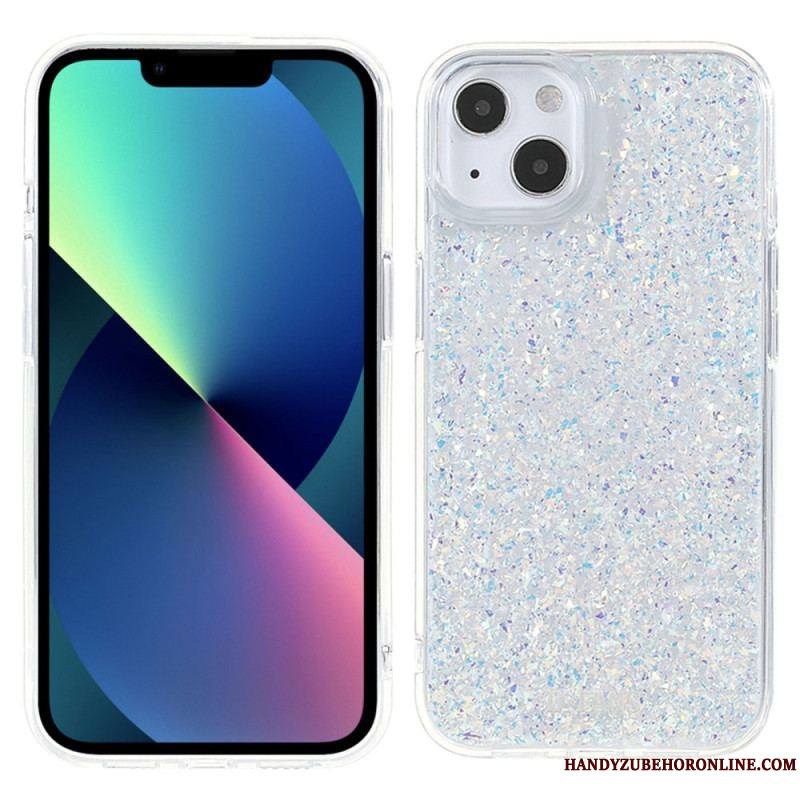 Coque iPhone 14 Plus Paillettes Élégantes