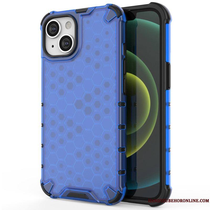 Coque iPhone 14 Plus Style Nid d'Abeille