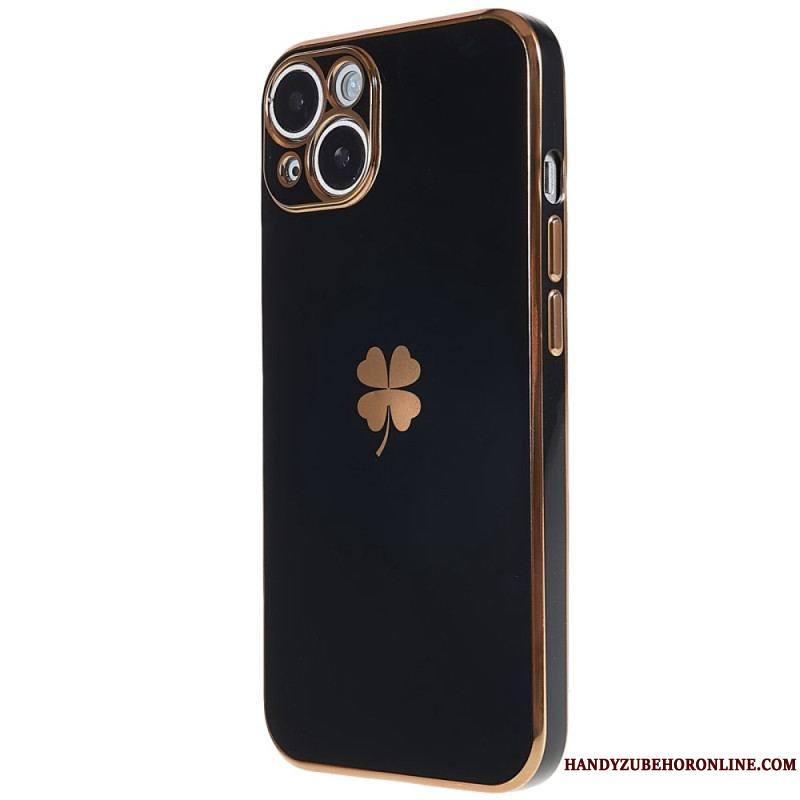 Coque iPhone 14 Plus Trèfle Lucky