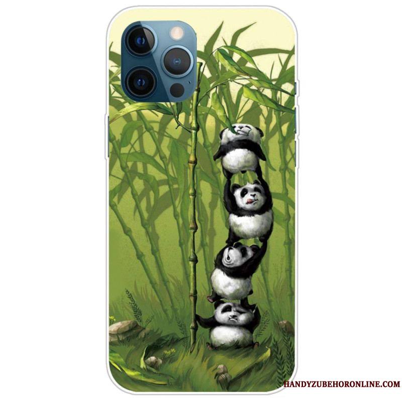 Coque iPhone 14 Pro Tas de Pandas