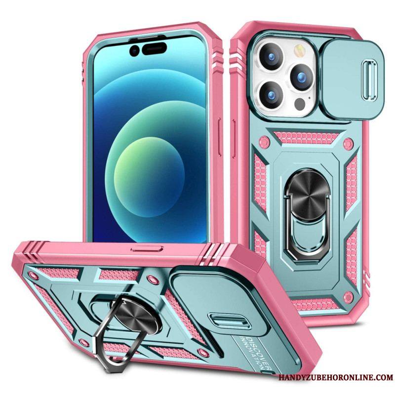 Coque iPhone 14 Pro Ultra Résistante Multi-Fonctionnelle Bicolore