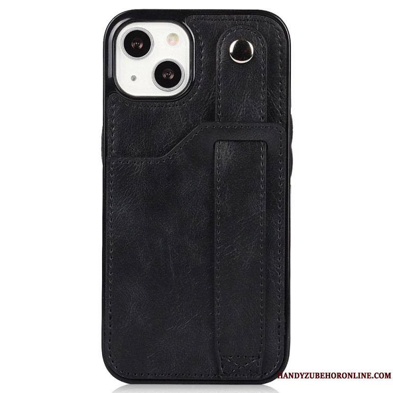 Coque iPhone 14 RFID Porte-Cartes avec Sangle