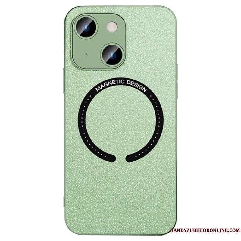 Coque iPhone 14 Simili Cuir Compatible Magsafe