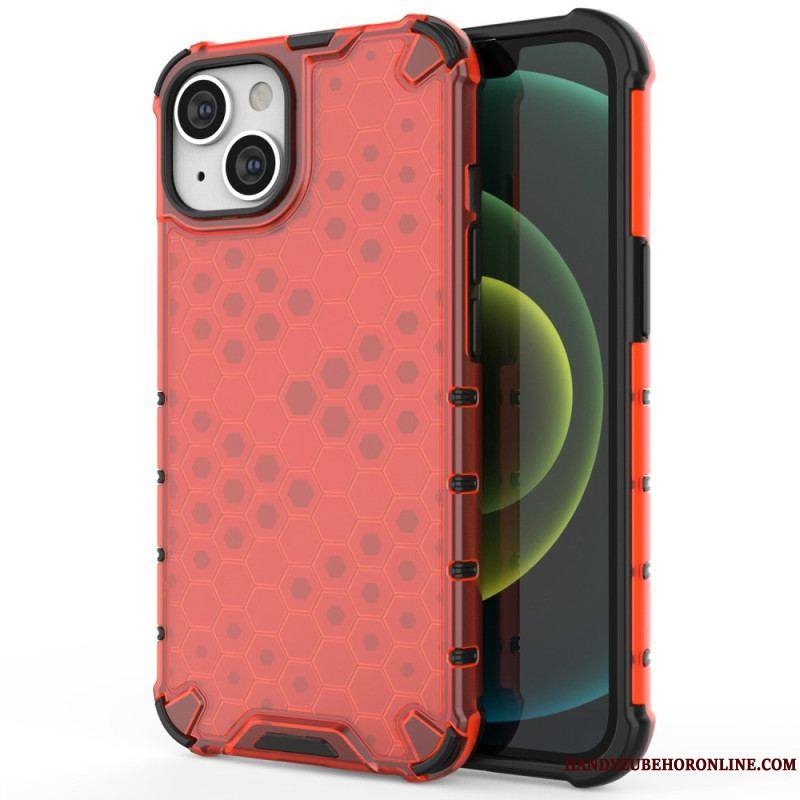 Coque iPhone 14 Style Nid d'Abeille