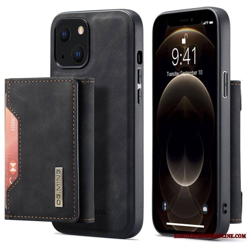 Coque iPhone 15 Plus Porte-Cartes Détachable DG.MING