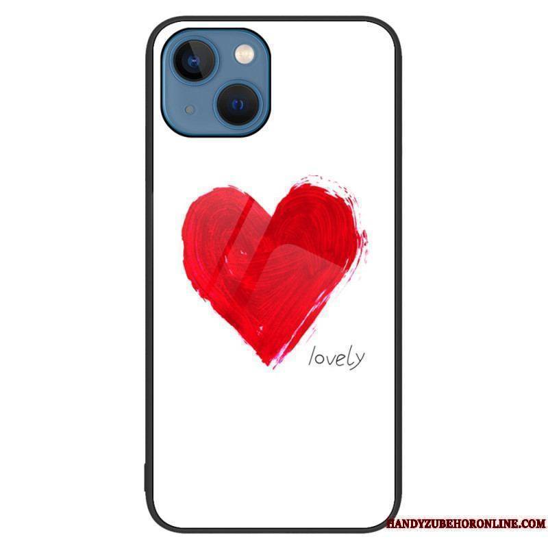 Coque iPhone 15 Plus Verre Trempé Coeur