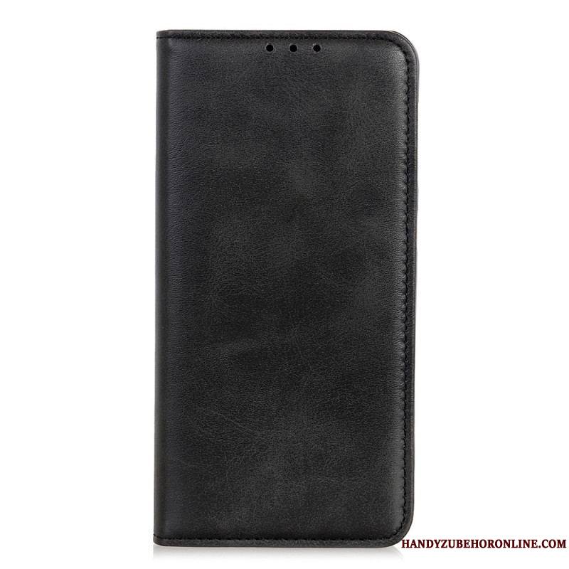 Flip Cover Samsung Galaxy A13 5G / A04s Cuir Fendu