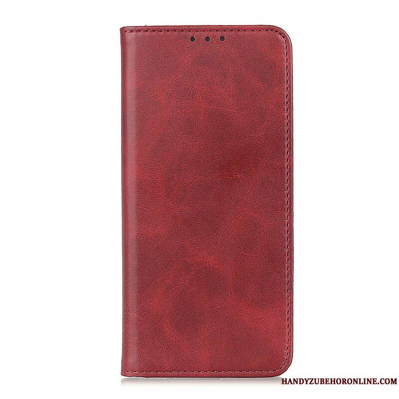 Flip Cover Samsung Galaxy A52 4G / A52 5G / A52s 5G Cuir Fendu Vintage