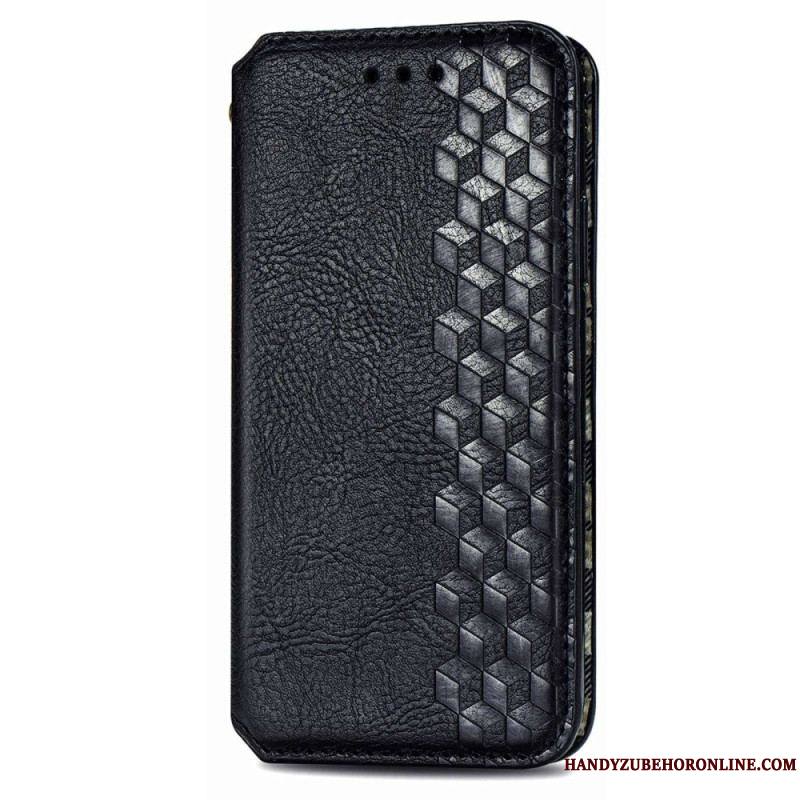 Flip Cover Samsung Galaxy M13 Effet Cuir Motif